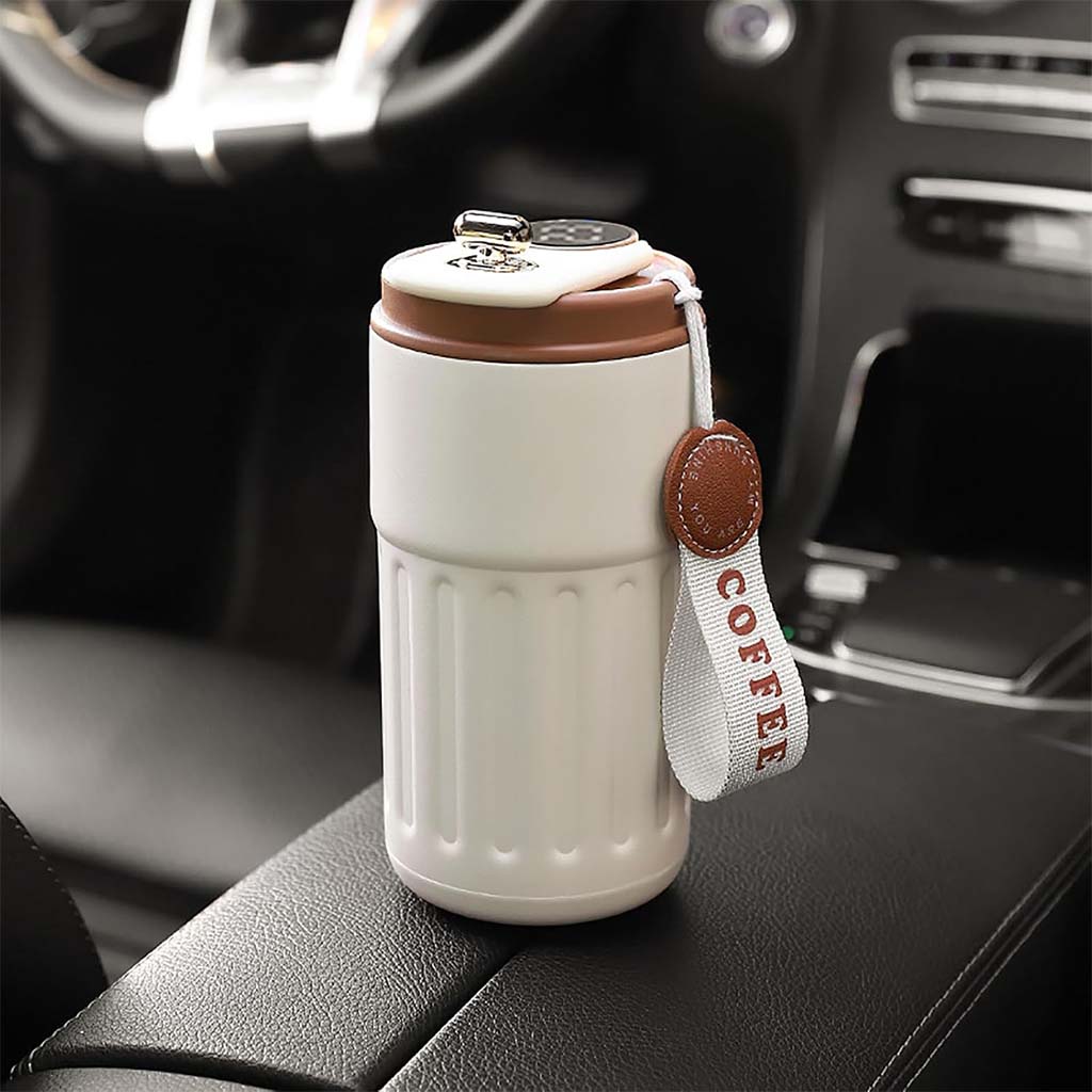 Tasse Isotherme Intelligente avec Affichage LED – Élégance et Technologie au Quotidien
