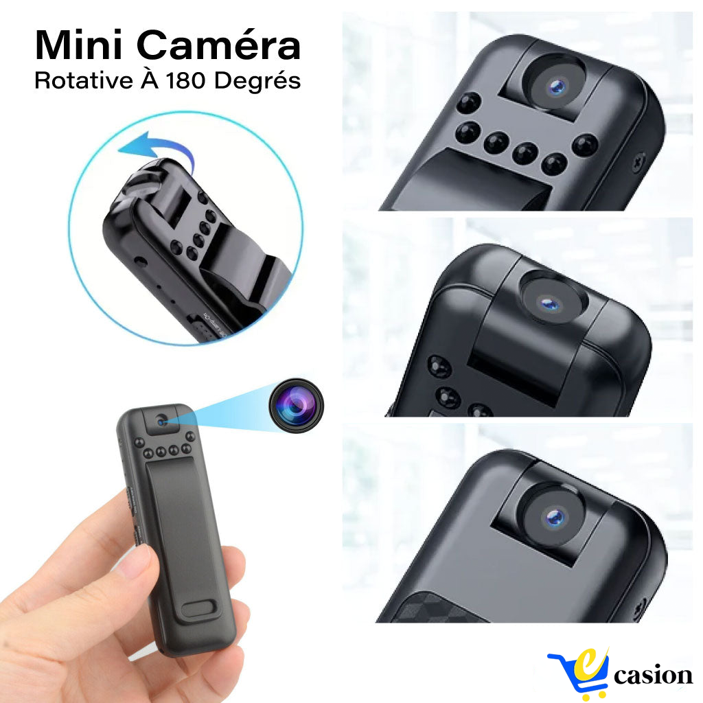 Mini Caméscope Portable HD 1080P – Discret, Léger et Performant