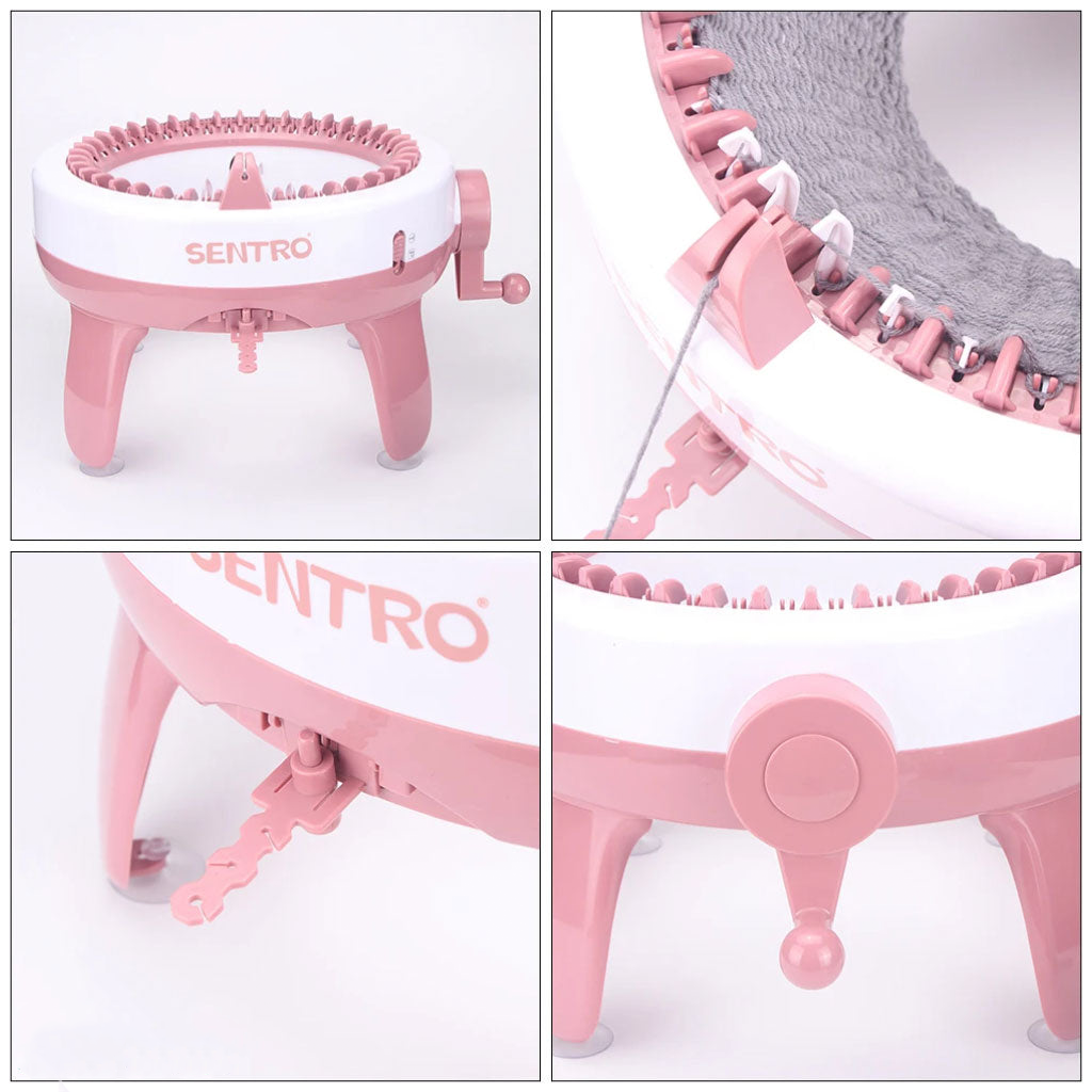 Machine à Tricoter Mini – Un Kit Éducatif et Créatif pour Réaliser Écharpes, Chapeaux et Pulls