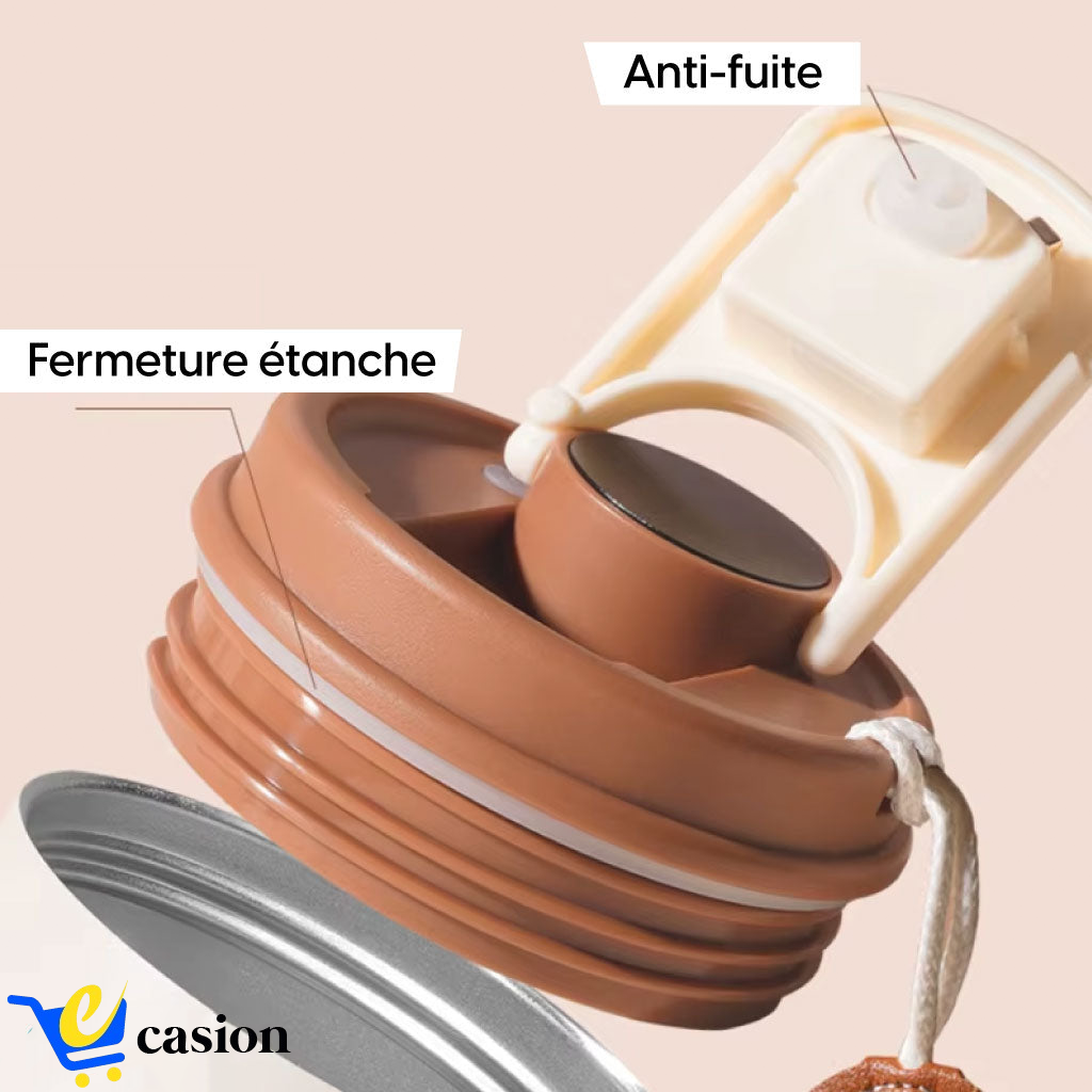 Tasse Isotherme Intelligente avec Affichage LED – Élégance et Technologie au Quotidien