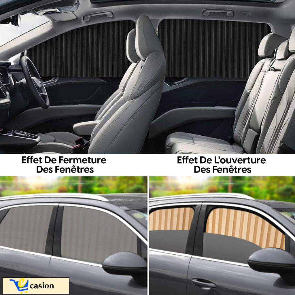 Rideaux Magnétiques Universels pour Vitres de Voiture — Confort, Sécurité et Élégance à Chaque Trajet