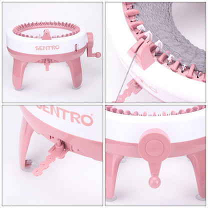 Machine à Tricoter Mini – Un Kit Éducatif et Créatif pour Réaliser Écharpes, Chapeaux et Pulls