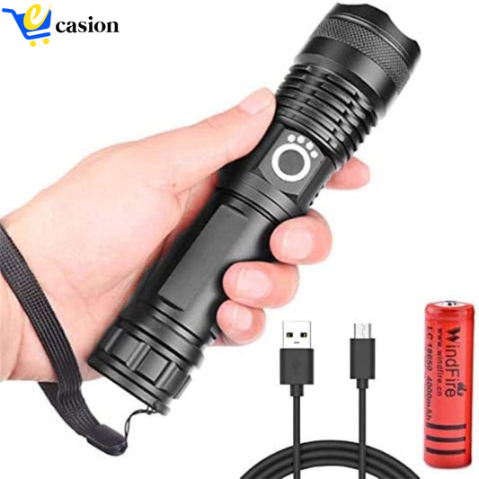 Lampe de Poche Super Lumineuse – L'Alliée Incontournable des Aventuriers